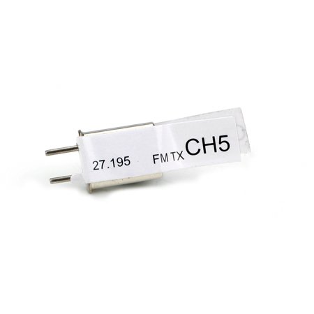 Transmitter Crystal: Channel 5 27.195: ZZR3