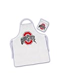 Ohio State University Buckeyes Apron & Mitt Set