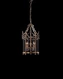 Metropolitan N2311 Pendant Antique French Gold Clear Glass