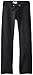 Soffe Big Girls' Rugby Pant, Black, Medium