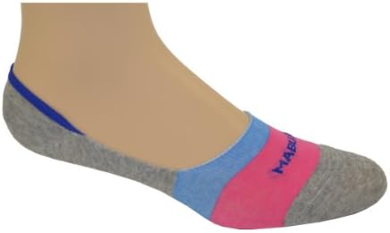 Mabua Bamboo Non Binding No Show Socks, 4 Pack