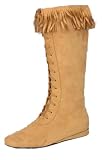 Adult Men's Indian Costume Boots (Size: 8-9)