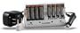Power2000 AC/DC 110/220V 8 Bay AA Rapid Battery Charger with 4 2700 mAh AA and 4 AAA Batteries