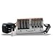 Power2000 AC/DC 110/220V 8 Bay AA Rapid Battery Charger with 4 2700 mAh AA and 4 AAA Batteries