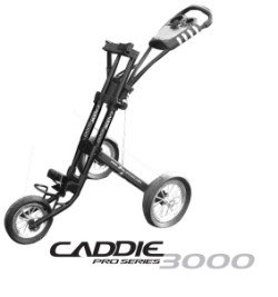 Orlimar Pro Series Caddie 3000 3-Wheeled Push Cart