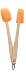 SiliconeZone Mini Spatula/Spoon Set, Translucent Orange