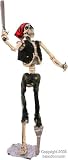 Bones the Standing Pirate Halloween Prop