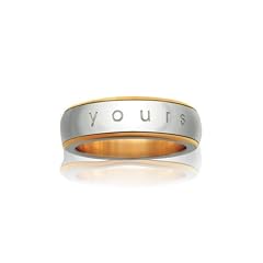 INORI Damenring "Eternally Yours" Edelstahl passender Herrenring 71000055