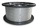 Dayton - 2VJK1 - Cable, 3/8 In, L250Ft, WLL2880Lb, 7x19, Steel