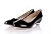 Charm Foot Fashion Womens Wedge Low Heel Pumps Shoes