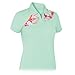 Monterey Club Ladies Dry Swing Abstract Print Colorblock Shirt #2659