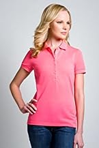 Short Sleeve Fluorescent Pique Polo