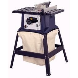 Table Saw Dust Collector Bag with Snaps, Fits All Stands by Central Machinery