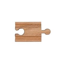 Melissa and Doug 2in Wooden Straight Train Track Set (6 pack)