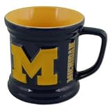 Michigan Wolverines Mugs - 11 oz. Sculpted
