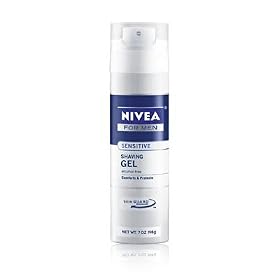 Nivea for Men Sensitive Shaving Gel Alcohol-Free Hair Removal Products