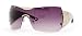 CHRISTIAN DIOR WESTERN/S SFC ANTIQUE PEWTER/BROWN GRAY GRADIENT METAL SHIELD SUNGLASSES