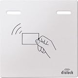 Merten 587519 Zentralplatte f&uuml;r H&auml;fele Dialock Merten WT, polarwei&szlig;, System M