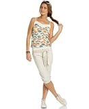 Roxy Twist Around Printed Top & Conga Crop Pants