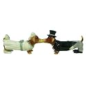Wedding Bride & Groom Dachshund Salt & Pepper S/P Set