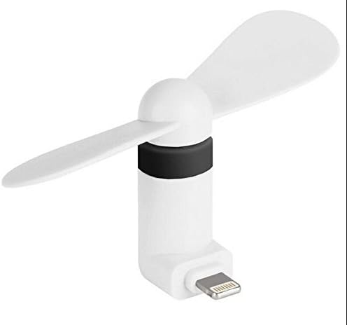 Dreamvasion® Replacement 8pin Lighting Mobile Phone Fan Portable Flexible Fans for iPhone 6/Plus，iPhone 5/5s（Pink）