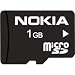 PC Hardware : Nokia MU-22 - Flash memory card - 1 GB - microSD