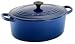 Le Creuset Enameled Cast-Iron 6-3/4-Quart Oval French Oven, Cobalt Blue