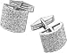 Gents Cubic Zirconia Cufflinks