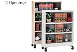 Steel Mobile Bookcase 36