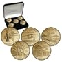 2001 24K Gold Plated State Quarters