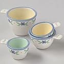 Pfaltzgraff Summer Breeze Set of 4 Measuring Cups- 1/4, 1/3, 1/2, & 1cup