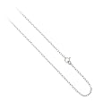 Sterling Silver 1mm Rolo Chain Necklace 14" 16" 18" 20" 24" 30" 36"
