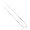Sterling Silver 1mm Rolo Chain Bracelet, Anklet, Necklace 7