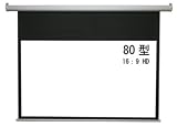 80�C���` 16:9�^ �Ǌ|���^�C�v �d�����グ���X�N���[�� CS-ESC80HD