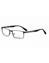 Apparel: Guess Mens Eyeglasses GU1860 GU/1860 009 Gunmetal Full Rim Optical Frame 54mm - GUESS
