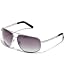 G by GUESS Basic Metal Navigator Sunglasses, SILVER