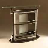 53 Inch Arched Contemporary Bar By Diamond Sofa 53 Inch Arched Contemporary Bar By Diamond Sofa