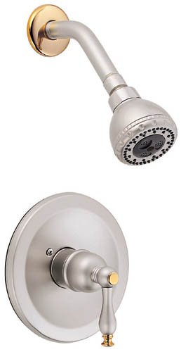 Buy Danze 1 Handle Shower Only Sheridan Lever Handle w stop Shower Faucet SHERIDAN Collection D500555-SNPV (Danze Showers, Plumbing, Bathtubs Showers & Saunas, Showers, Modules & Installation Kits)