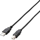 エレコム　ＥＵＲｏＨＳ指令準拠エコＵＳＢ２．０ケーブルブラック　4077512　U2CJB30BK