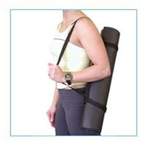 Yoga Mat Carry Strap, Colour:black