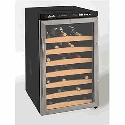 Avanti : WC400SS 20 Wine Cooler - 40-Bottle Capacity