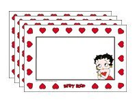 Betty Boop 4 pcs Placemat Set : Dinnerware