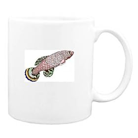 Mug with aquatic, fish, animal by Shopzeus