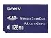 Sony flash memory card - 128 MB - MS DUO (MSHM128A) -