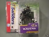 Deion Sanders #37 Baltimore Ravens Black Uniform Jersey Pants Alternate Chase Variant McFarlane NFL Exclusive Six Inch Action Figure