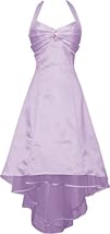 Satin Halter Dress Prom Bridesmaid Holiday