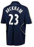 David Beckham LA Galaxy Away Authentic Jersey (Collegiate Navy, Medium)