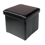 Urban Seating Folding Storage Cube Color: Chocolate ~ Modus Furniture