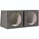 31 ed1Jby0L. SL160  Scosche SEV152CC 15 Inch Slot Ported Dual Subwoofer Enclosure