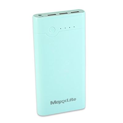 Maxxlite 24000mAh Powerbank with 3 USB Port- Blue
